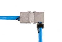 Metz Connect RJ45 Netwerk Adapter CAT 7a [1x RJ45-bus - 1x RJ45-bus] Zilver - thumbnail