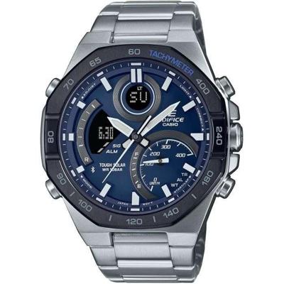 Horloge - CASIO - ECB-950DB-2AEF - 51,2 mm - Bluetooth - Solar - Waterdicht 10 bar