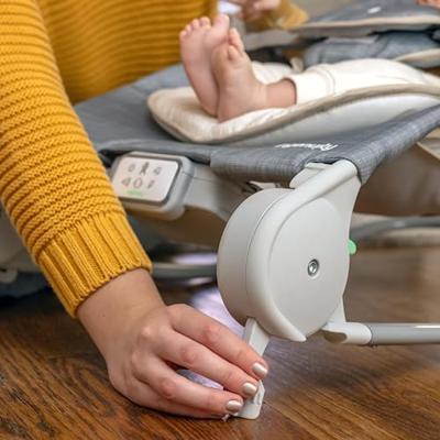 Baby wipstoel Ingenuity Happy Belly Grijs