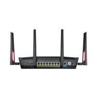 Asus RT-AC88U Gaming router (Ai Mesh WLAN-systeem, WiFi 5 AC3100, Gaming Engine, 8x Gigabit LAN Link Aggregation, 1.4 GHz DC CPU, Alexa & IFTTT & App-bediening, AiProtection, USB 3.0) - thumbnail