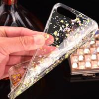 Voor iPhone 6 Plus & 6s Plus Epoxy druipend zwart sterrenhemel zachte TPU Case terug beschermkap - thumbnail