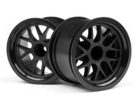HPI BBS Spoke Wheel 48 x 34mm Black 14mm Offset (2pcs) (109155) - thumbnail
