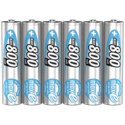 Ansmann maxE HR03 Oplaadbare AAA batterij (potlood) NiMH 800 mAh 1.2 V 6 stuk(s)