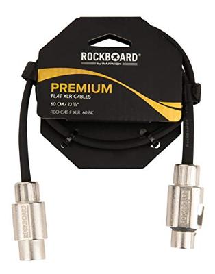RockBoard XLR kabel plat male-female 60 cm