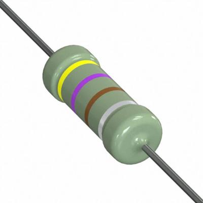 TE Connectivity 1623720-8 Vermogensweerstand 470 Ω Radiaal bedraad 2 W 0.1 % 1 stuk(s) Box