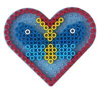 Hama strijkkralenbordjes maxi - hart en ster - thumbnail