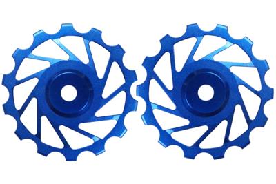 Novaride - Keramische Derailleur Wieltjes MTB 14T Blauw