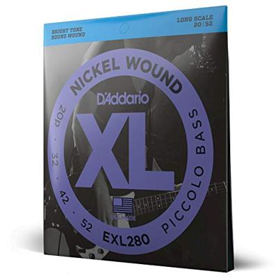 D'Addario EXL280 snarenset voor elektrische piccolo basgitaar D'Addario EXL280 snarenset voor elektrische piccolo basgitaar