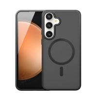 Dux Ducis Yind Samsung Galaxy S25 FE hoesje - slanke backcover met MagSafe ondersteuning - Zwart - thumbnail