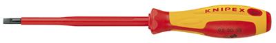 Knipex VDE VDE Platte schroevendraaier Kopbreedte: 6.5 mm Koplengte: 150 mm DIN EN 60900