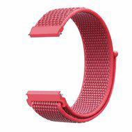 Sport Loop nylon bandje - Donkerroze - Garmin Vivoactive 6 / Vivoactive 5 / Vivoactive 3
