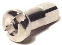 Alpina spaaknippel alipna spoke nipple 2 mm 14mm long brass - thumbnail