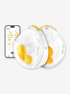 Elektrische dubbele borstkolf Magic InBra(TM) wit