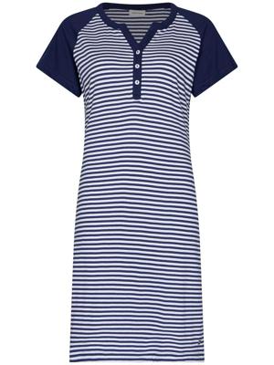 Duurzaam gestreept nachthemd Pastunette