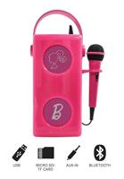Krachtige Barbie oplichtende Bluetooth-luidspreker met microfoon - thumbnail
