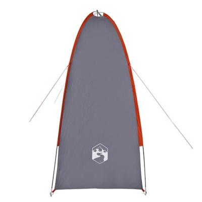 VidaXL Opbergtent waterdicht grijs en oranje VidaXL Opbergtent waterdicht grijs en oranje