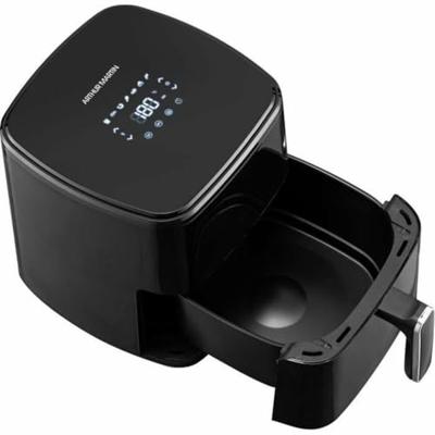 Olievrije friteuse - ARTHUR MARTIN - Airfryer 5 L - 1400 W - Touchscreen - 7 kookvoorinstellingen - Zwart