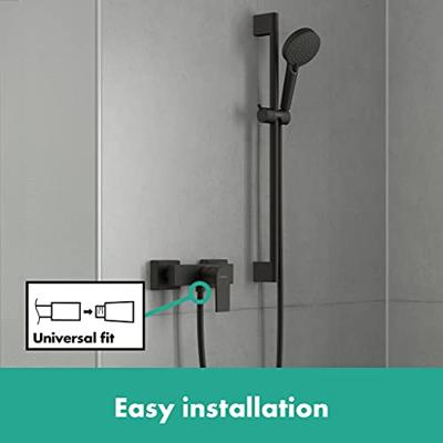 Douchekraan Opbouw HansGrohe Vernis Shape Eengreeps Mat Zwart - thumbnail