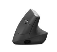 Logitech Ergonomische muis Bluetooth, Radiografisch Optisch Zwart, Zilver 4 Toetsen 4000 dpi Ergonomisch - thumbnail