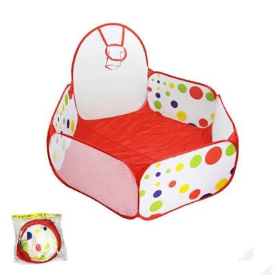 Opvouwbare baby polka dot zeshoek indoor bal zwembad spel hek 1 2 m in diameter Opvouwbare baby polka dot zeshoek indoor bal zwembad spel hek 1 2 m in diameter