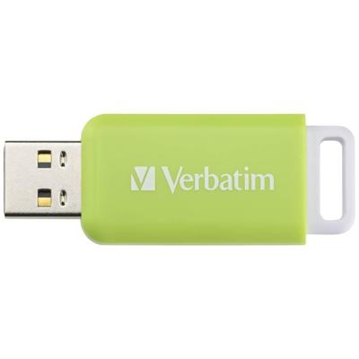 Verbatim V DataBar USB 2.0 Drive USB-stick 32 GB Groen 49454 USB-A 2.0 Verbatim V DataBar USB 2.0 Drive USB-stick 32 GB Groen 49454 USB-A 2.0