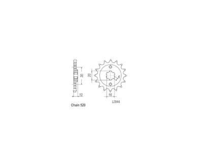 ESJOT Sprocket 520 14z standard