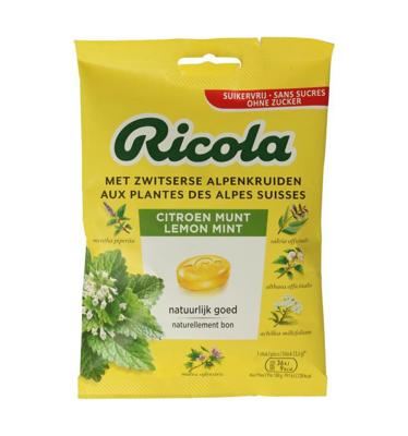 Ricola Citroen Munt Suikervrij