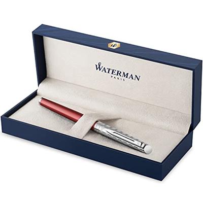 Waterman roller Hémisphère Deluxe Red met palladium detail