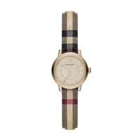 Horlogeband Burberry BU10201 Leder Multicolor 12mm - thumbnail