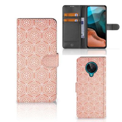 Xiaomi Poco F2 Pro | Telefoon Hoesje | Pattern Orange