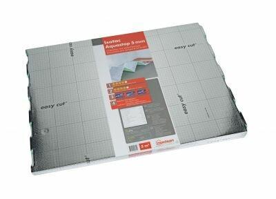 Isotac aquastop easyclick dikte 5mm - 5m² (vouwplaat)