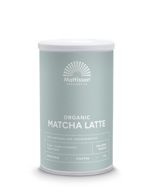 Mattisson Latte matcha gember - Ceylon kaneel bio 140 Gram