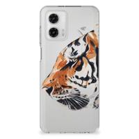 Smartphone hoesje Motorola Moto G73 Watercolor Tiger - thumbnail