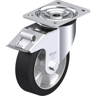 Blickle L-ALEV 160K-FI Zwenkwiel met rem Wieldiameter: 160 mm Draagvermogen (max.): 400 kg 1 stuk(s)