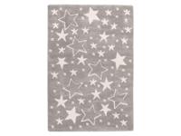 KAYOOM Kinder vloerkleed (Grijs/sterren, 120cm x 170cm) - thumbnail