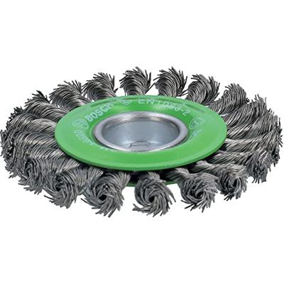 Bosch Accessories Schijfborstel Heavy for Inox X-LOCK, getordeerd, roestvrij, 115 mm, 0,5 mm Bosch Power Tools 2608620733 1 stuk(s) - thumbnail