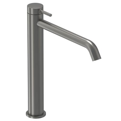 IVY Bond Wastafelmengkraan - opbouw - verhoogd - coldstart - Geborsteld metal black PVD 6100206