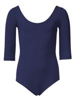 Papillon gympakje marineblauw polyamide - thumbnail