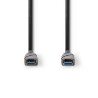 Nedis CVBG3400BK750 High Speed Hdmi™-kabel Met Ethernet Aoc Hdmi™-connector - Hdmi™-connector 75,0 M Zwart - thumbnail