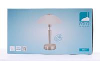 Eglo TafellampSolo 1 35cm nikkel mat met wit - 85104 - thumbnail