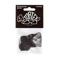 Dunlop Tortex Pitch Black Standard 0.88mm 12-pack plectrumset zwart - thumbnail