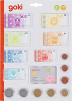 Goki speelgeld dieren met creditcard en muntgeld, 117dlg. - thumbnail
