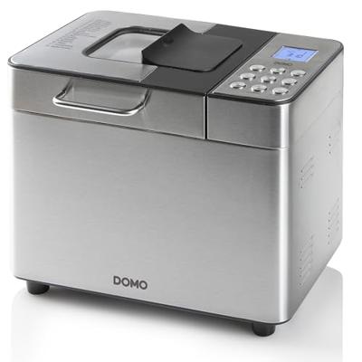 DOMO B3971 Broodbakmachine 1 kg Zwart, Zilver (mat)