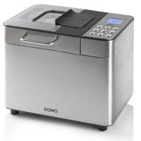 DOMO B3971 Broodbakmachine 1 kg Zwart, Zilver (mat) - thumbnail