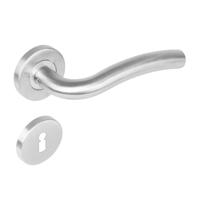 Intersteel Deurkruk Lisa op rozet met sleutelrozetten - RVS - thumbnail