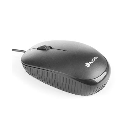 Optische Muis NGS NGS-MOUSE-0906 Zwart