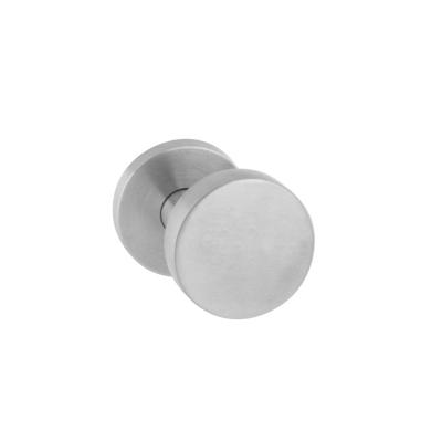 Intersteel DeurknopCastor rond verkropt RVS - 0035.218630