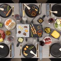 Princess 162635 Raclette 8 Steen en Grill Deluxe - thumbnail