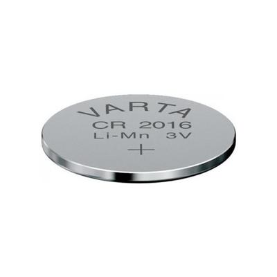 Varta LITHIUM Coin CR2016 Bli 1 Knoopcel CR2016 Lithium 90 mAh 3 V 1 stuk(s) Varta LITHIUM Coin CR2016 Bli 1 Knoopcel CR2016 Lithium 90 mAh 3 V 1 stuk(s)