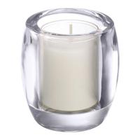 Bolsius - Theelicht & Clear Cup Houder - Ovaal - Transparant - 6 stuks - thumbnail